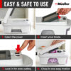 Mueller 12-blade chopper How to use Mueller white and grey 12-blade chopper: How to use