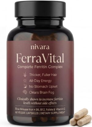 Nivara FerraVital Ferritin Complex 60 capsules